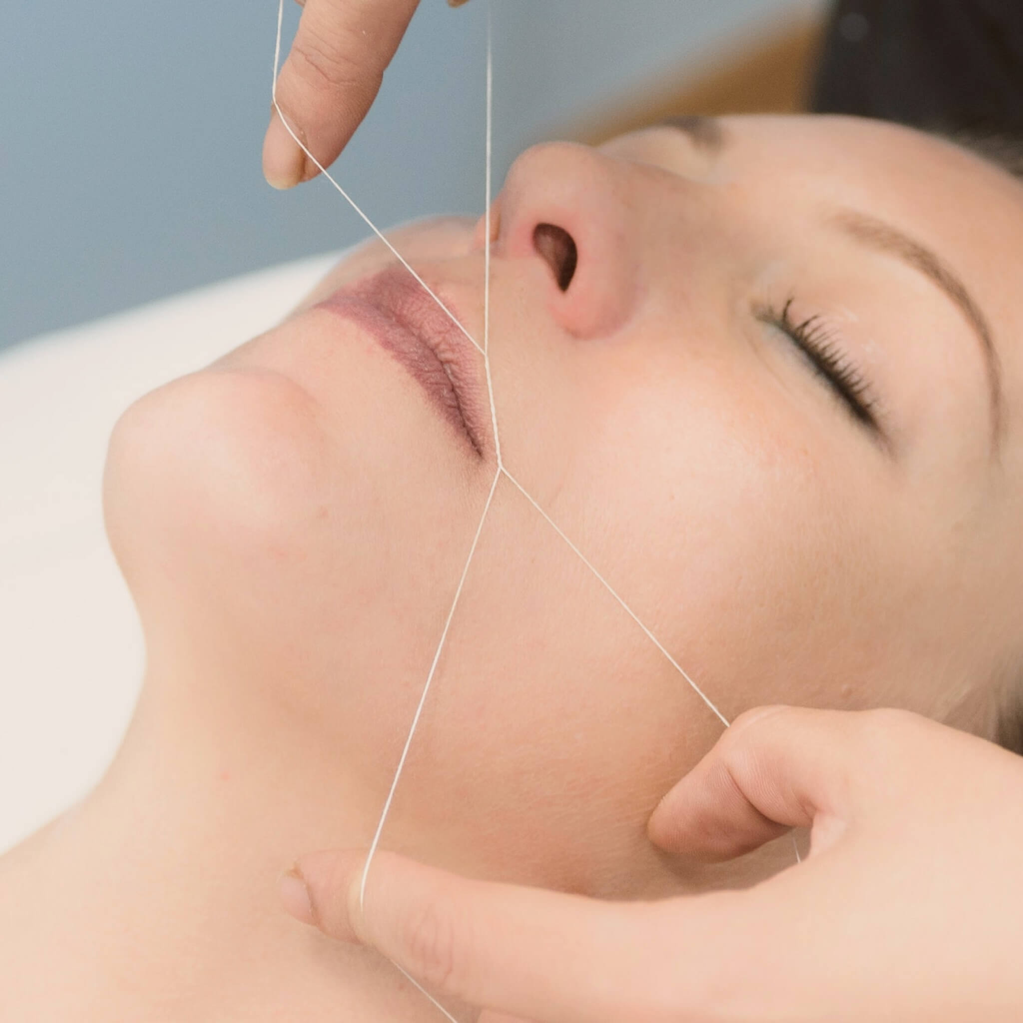 Upper Lip Threading